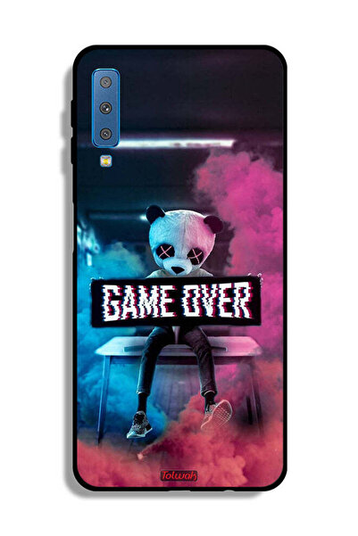 Tolwak غطاء حماية لهاتف Samsung Galaxy A7 (2018) Game Over