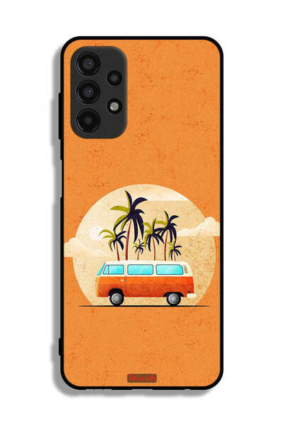 Tolwak Samsung Galaxy A13 4G Protective Case Cover Bus Art