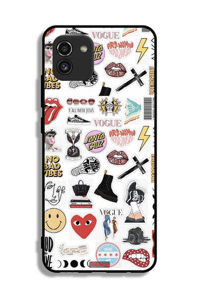 Tolwak غطاء واقي لغطاء الحماية Samsung Galaxy A03 بدون ملصقات لا ردود فعل سلبية