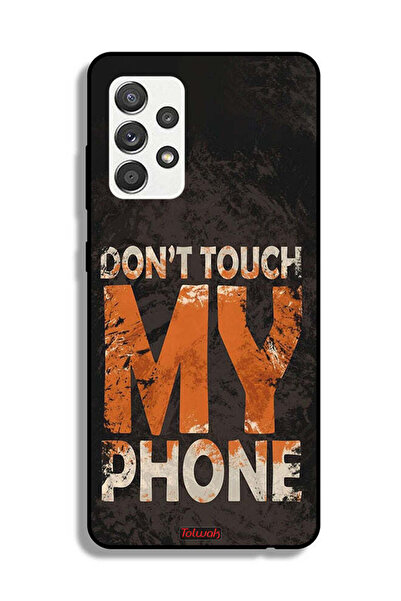 Tolwak Samsung Galaxy M32 5G Protective Case Cover Do Not Touch My Phone