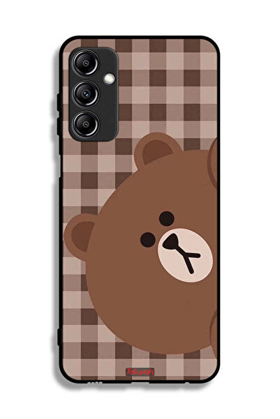 Tolwak غطاء حماية لهاتف سامسونج جالاكسي A24 4G بتصميم دب تيدي