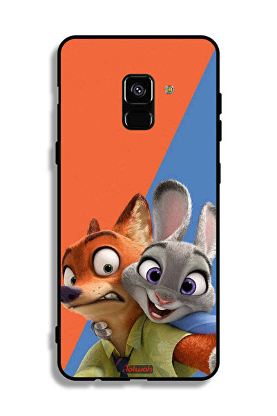 Tolwak غطاء حماية لهاتف Samsung Galaxy A8 Plus (2018) - أفضل الأصدقاء