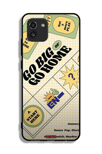 Tolwak Samsung Galaxy A03 Protective Case Cover Go Big Or Go Home