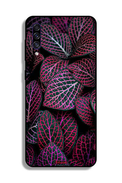 Tolwak غطاء حماية لهاتف سامسونج جالكسي A50 بنقشة أوراق سالجا