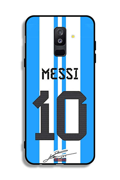 Tolwak غطاء حماية لهاتف سامسونج جالاكسي A6 بلس (2018) ميسي 10