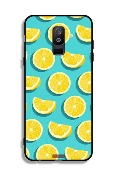 Tolwak غطاء حماية لهاتف سامسونج جالاكسي A6 بلس (2018) بنمط برتقالي