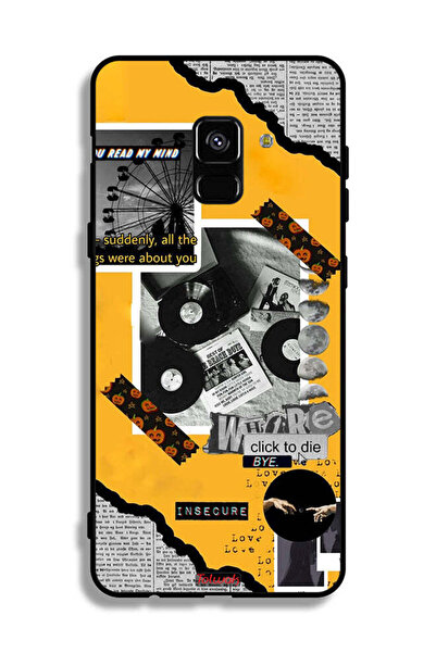 Tolwak غطاء حماية لهاتف Samsung Galaxy A8 Plus (2018) مطبوع عليه All The Song...