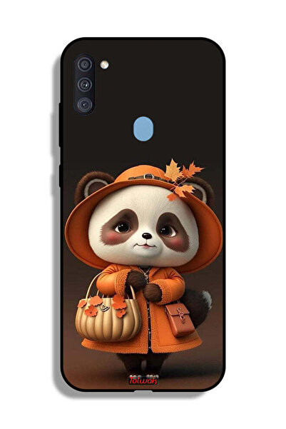 Tolwak Samsung Galaxy A11 Protective Case Cover Cute Panda Lady Style