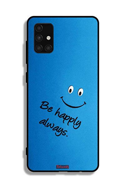 Tolwak غطاء حماية لهاتف سامسونج جالكسي A71 4G كن سعيدًا دائمًا