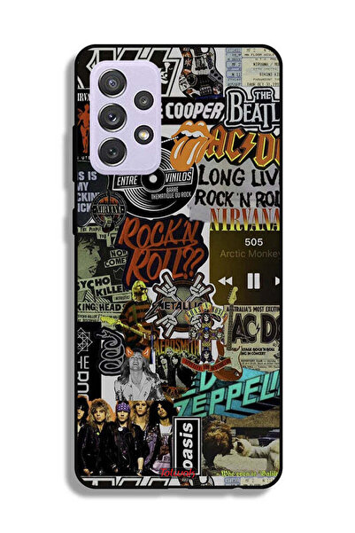 Tolwak غطاء حماية لهاتف Samsung Galaxy A72 5G، تحيا موسيقى الروك آند رول