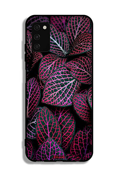 Tolwak غطاء حماية لهاتف سامسونج جالكسي A03s بنقشة أوراق سالجا