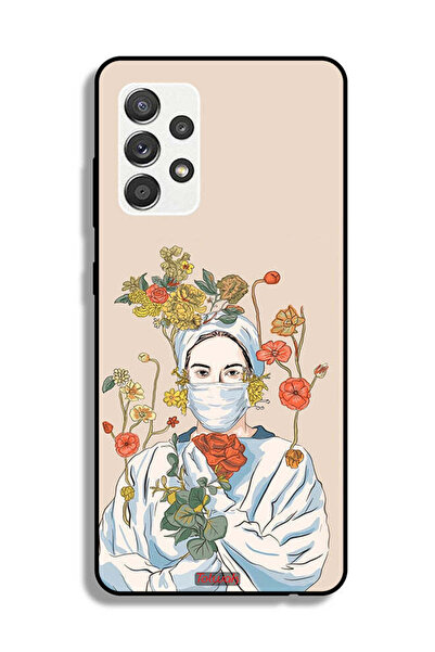Tolwak Samsung Galaxy M32 5G Protective Case Cover Nurse Art