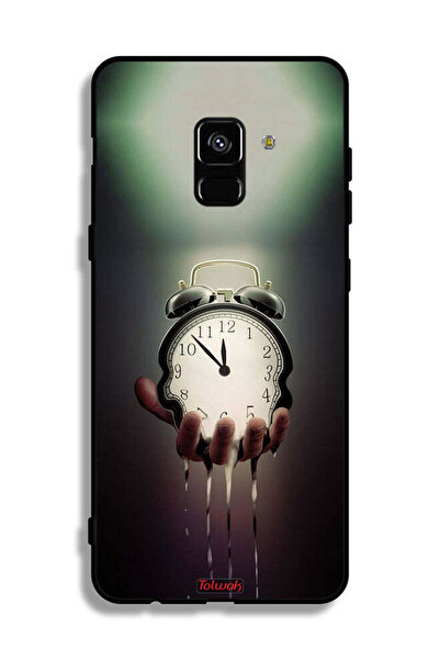 Tolwak غطاء حماية على شكل ساعة لهاتف Samsung Galaxy A8 Plus (2018)