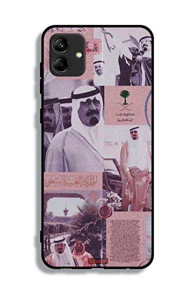 Tolwak غطاء حماية لهاتف سامسونج جالاكسي A04e، ملصق الملك عبد الله العتيق