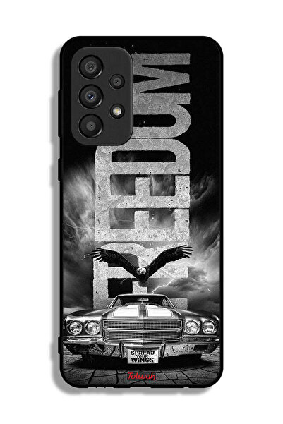 Tolwak غطاء حماية لهاتف Samsung Galaxy A33 5G بتصميم Freedom Art
