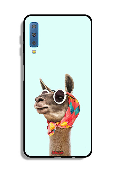 Tolwak غطاء حماية لهاتف سامسونج جالكسي A7 (2018) بتصميم جمل أنيق ولطيف