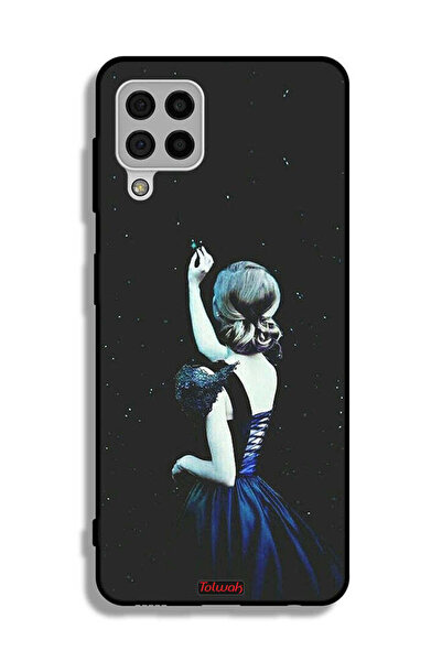 Tolwak غطاء حماية لهاتف سامسونج جالاكسي A22 4G بتصميم نجمة مؤثرة