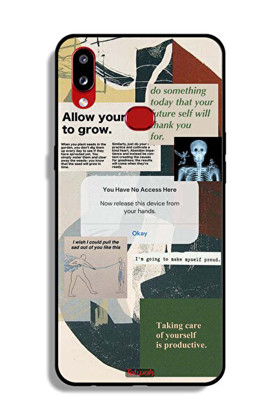 Tolwak غطاء حماية لهاتف Samsung Galaxy A10s اسمح لنفسك بالنمو