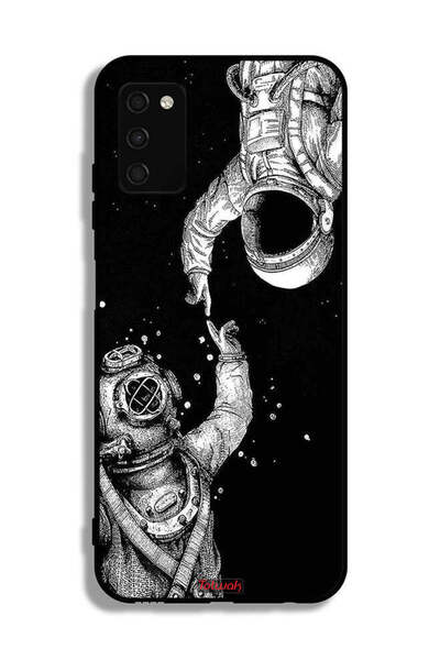 Tolwak غطاء حماية لهاتف سامسونج جالكسي A03s بتصميم رواد فضاء