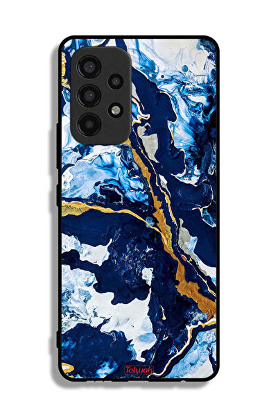 Tolwak Samsung Galaxy A53 5G Protective Case Cover Glitch Texture Art