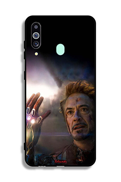 Tolwak غطاء حماية لهاتف سامسونج جالكسي A60 - أنا الرجل الحديدي