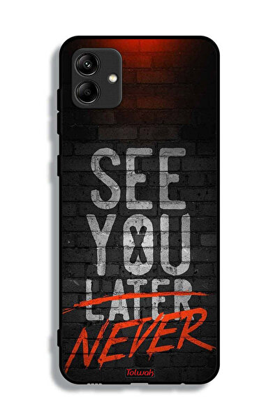 Tolwak غطاء واقي لغطاء الحماية Samsung Galaxy A04 غطاء حماية أراك أبدًا