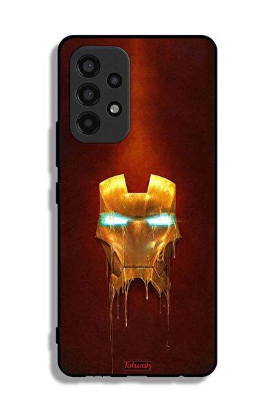 Tolwak غطاء حماية لهاتف سامسونج جالاكسي A53 5G بطبعة الرجل الحديدي مارفل كوميكس