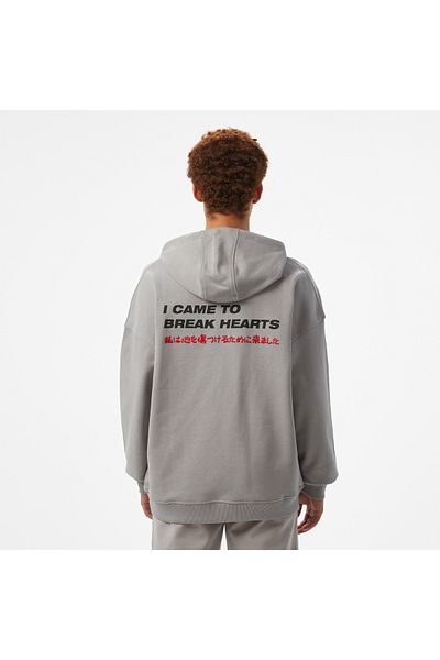 United 4 United4 Motto Men's Gray Hoodie