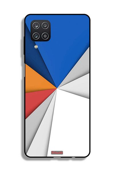 Tolwak غطاء حماية لهاتف Samsung Galaxy A12 مصنوع من مادة مطابقة للفن التجريدي