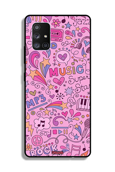Tolwak غطاء حماية لهاتف Samsung Galaxy A71 5G مع علامات موسيقية