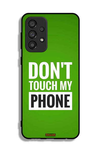 Tolwak Samsung Galaxy A33 5G Protective Case Cover Do Not Touch My Phone