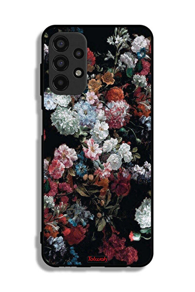 Tolwak Samsung Galaxy A13 4G Protective Case Cover Vintage Roses