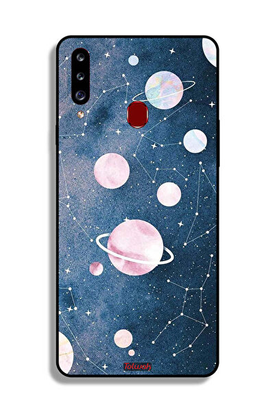 Tolwak Samsung Galaxy A20s Protective Case Cover Space Art
