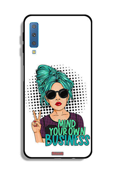 Tolwak غطاء حماية لهاتف Samsung Galaxy A7 (2018) - اهتم بشؤونك الخاصة