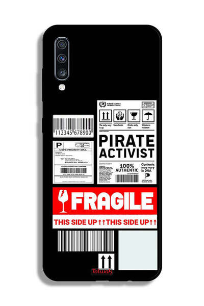 Tolwak غطاء حماية لهاتف سامسونج جالاكسي A70، ملصق ناشط خاص قابل للكسر