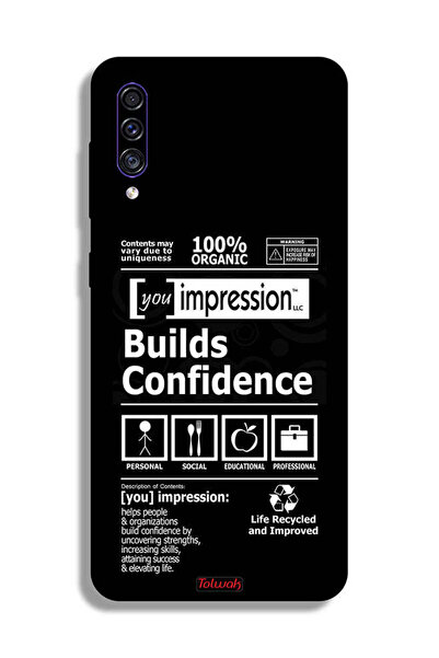 Tolwak غطاء حماية لهاتف Samsung Galaxy A50s ملصق يعزز الثقة