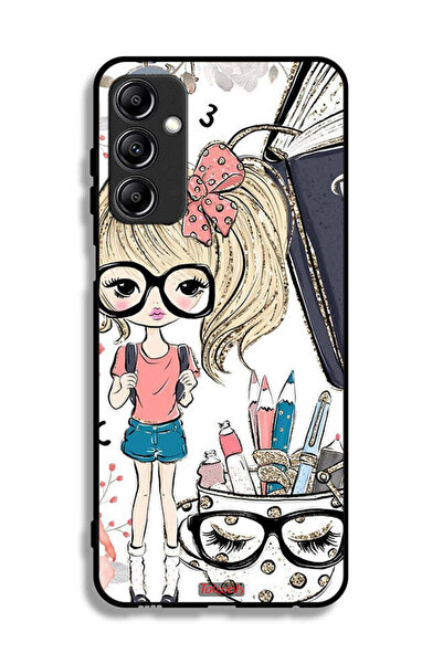Tolwak Samsung Galaxy A24 4G Protective Case Cover Unicorn Girl Art