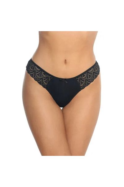 Piera Thong panties, Piera, CATY S1785, Black-042