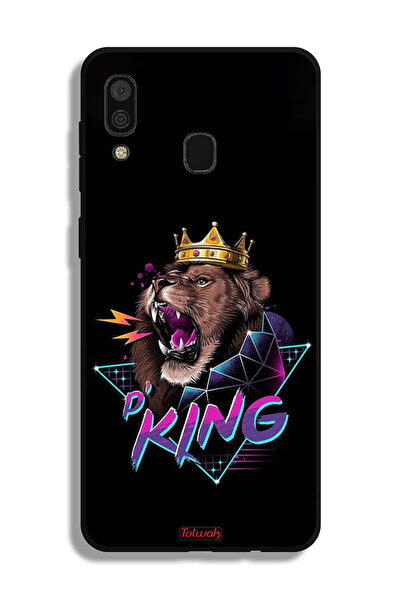 Tolwak غطاء حماية لهاتف سامسونج جالاكسي A20 برسومات الأسد الملك