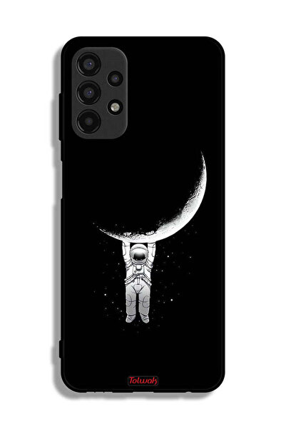 Tolwak غطاء حماية سامسونج Galaxy A13 4G 4G بغطاء واقي يتدلى من القمر