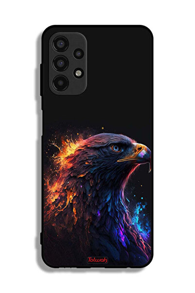 Tolwak Samsung Galaxy A13 4G Protective Case Cover Eagle Art
