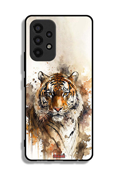 Tolwak غطاء حماية لهاتف سامسونج جالاكسي A53 5G بنقشة فن الفهد التجريدي