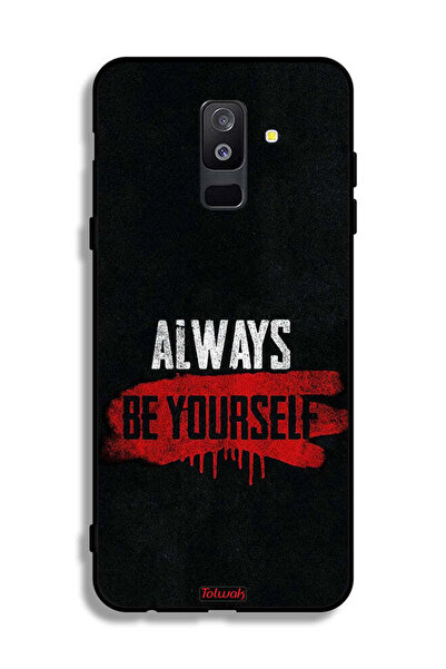 Tolwak غطاء حماية لهاتف Samsung Galaxy A6 Plus (2018) كن دائمًا على طبيعتك