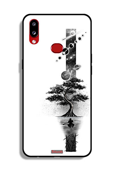 Tolwak غطاء حماية لهاتف Samsung Galaxy A10s بتصميم فن الأرض والفضاء