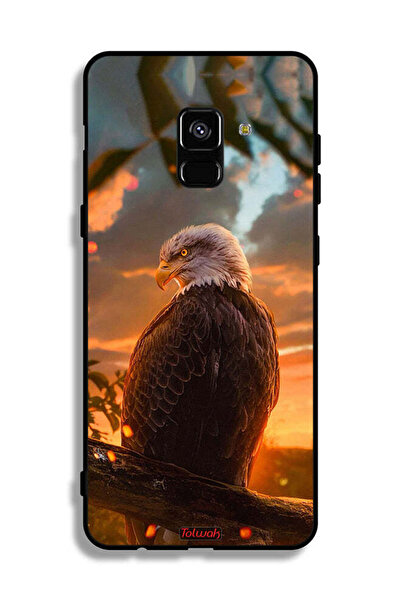Tolwak غطاء حماية بتصميم نسر من سامسونج جالكسي A8 بلس (2018)