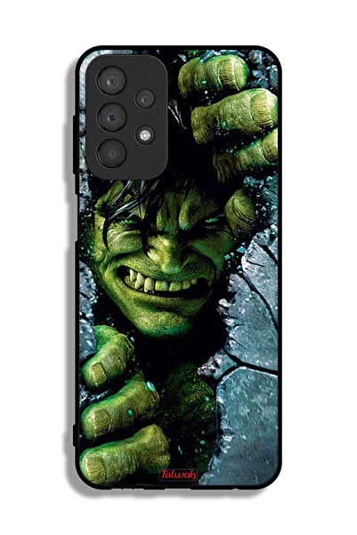 Tolwak غطاء حماية لهاتف سامسونج جالكسي A23 بتصميم هالك المذهل