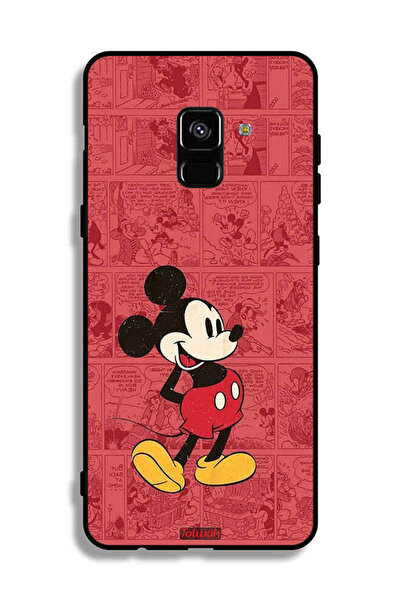 Tolwak غطاء حماية مايكي لهاتف سامسونج جالاكسي A8 بلس (2018)