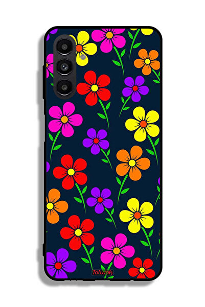 Tolwak Samsung Galaxy A13 5G Protective Case Cover Colorful Flowers