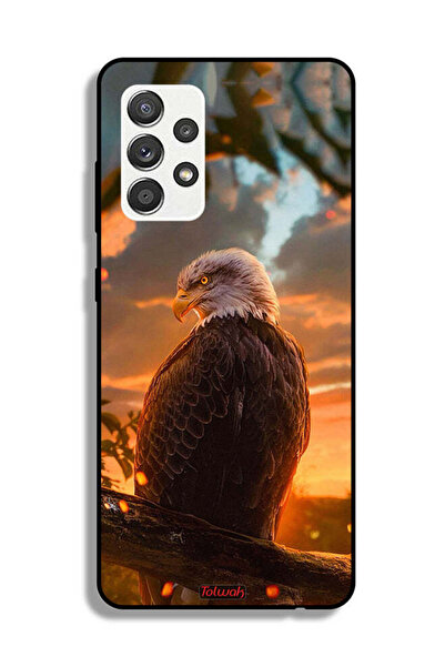 Tolwak Samsung Galaxy M32 5G Protective Case Cover Eagle