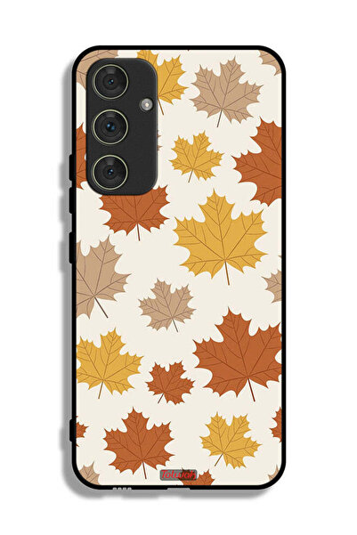 Tolwak غطاء حماية لهاتف سامسونج جالاكسي A54 5G بنقشة أوراق الخريف